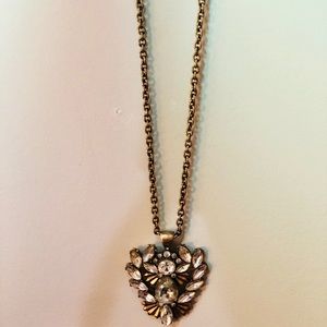 JCrew long statement necklace